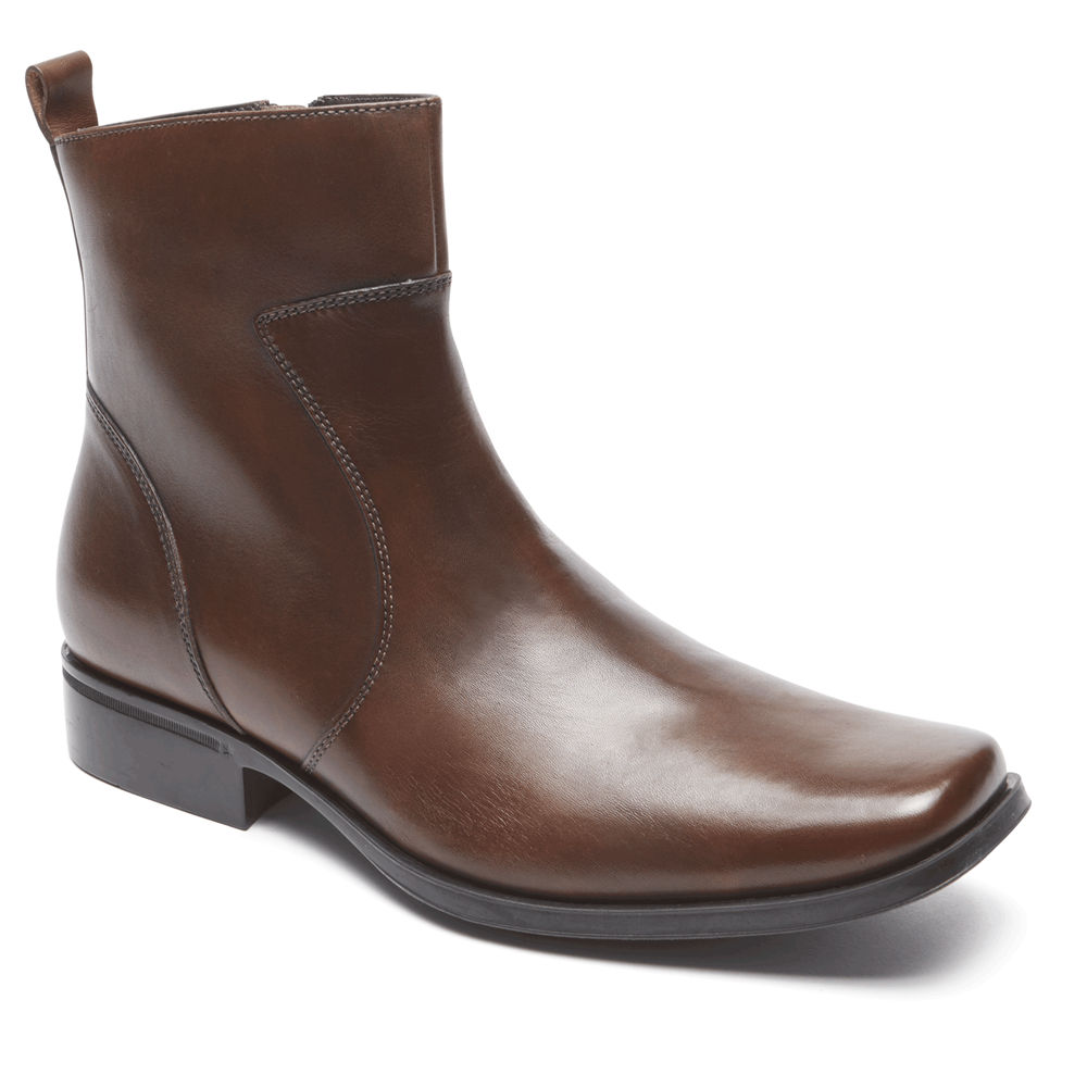 Rockport Boots For Mens Brown - High Trend Toloni - SV9504127